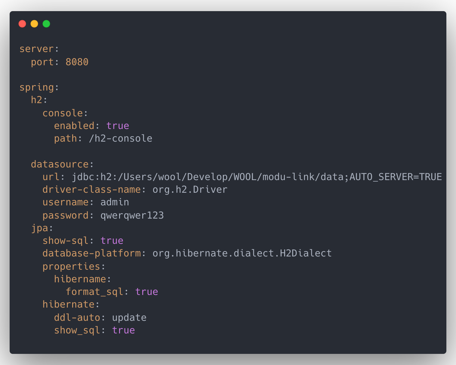 SpringBoot Application Configuration - application.yml