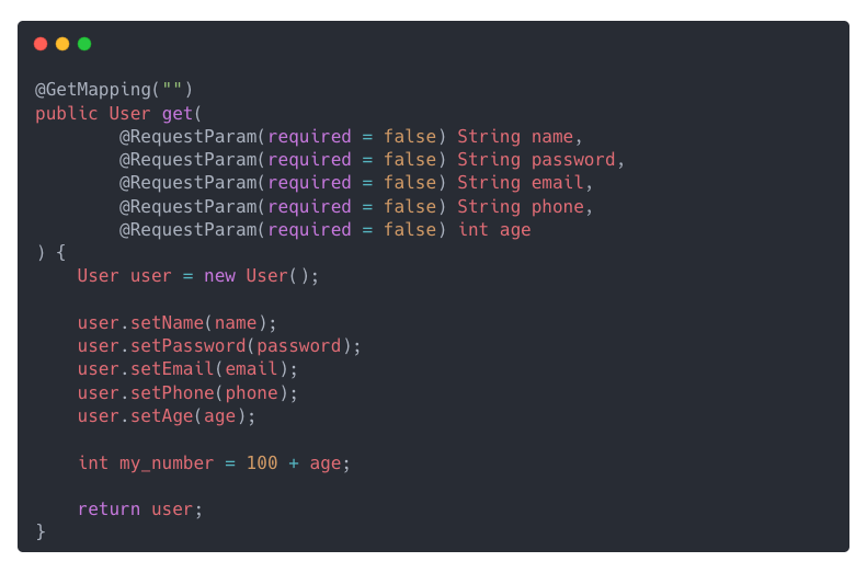 Exception이 일어날 Controller